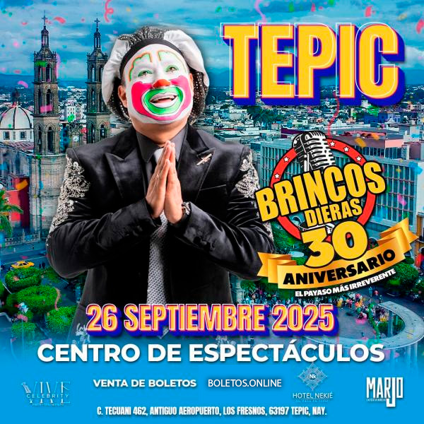 Brincos Dieras Tepic 2025